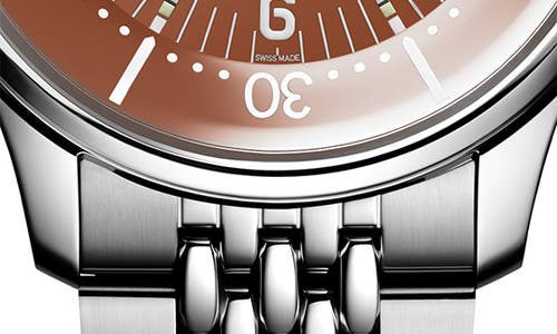 Longines Legend Diver Watch, 39mm In Silver/rust