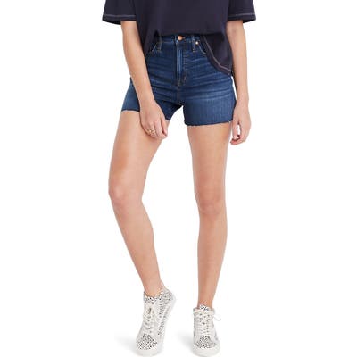 Madewell High Waist Denim Shorts, Blue