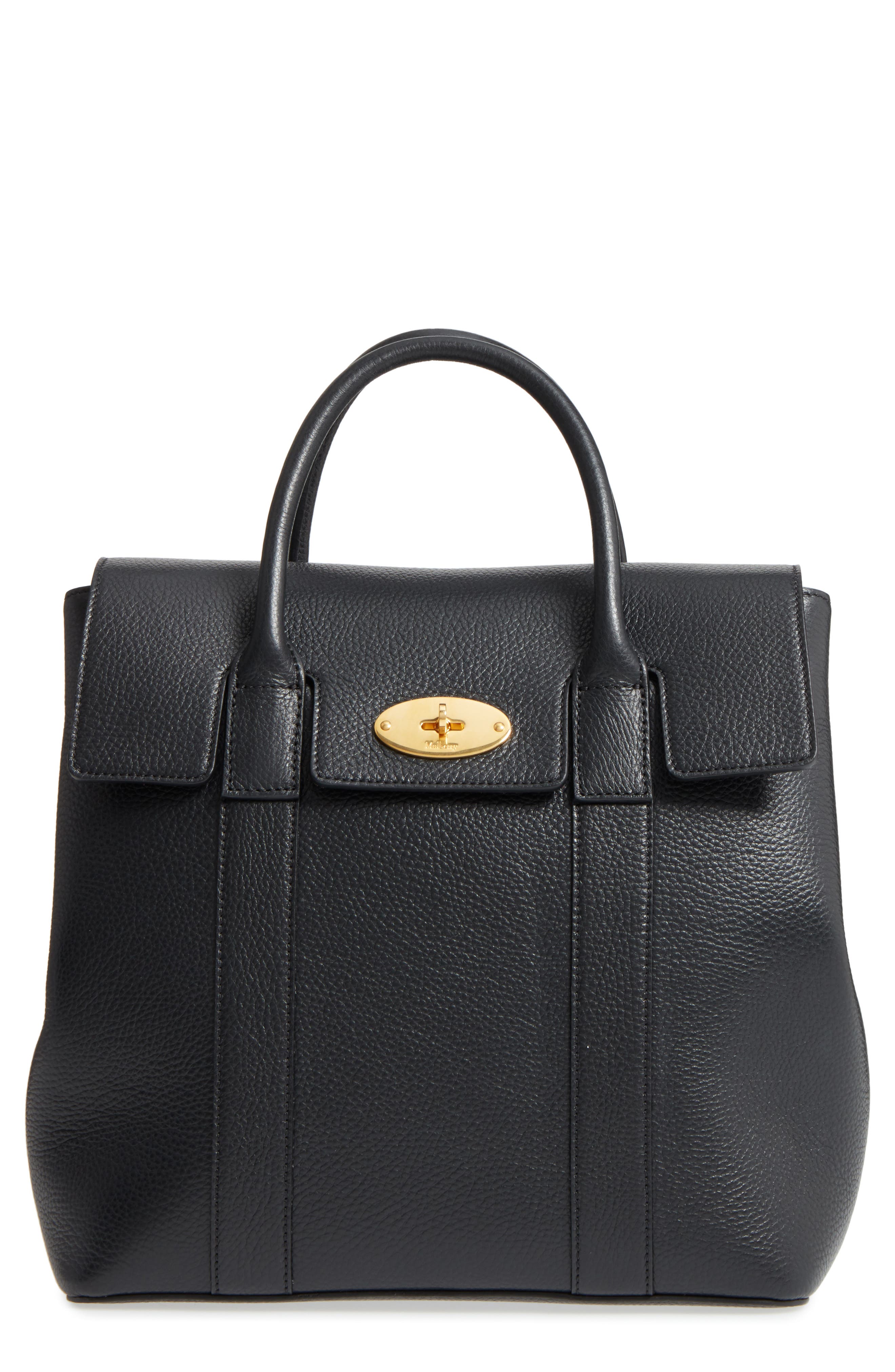 mulberry bayswater backpack black