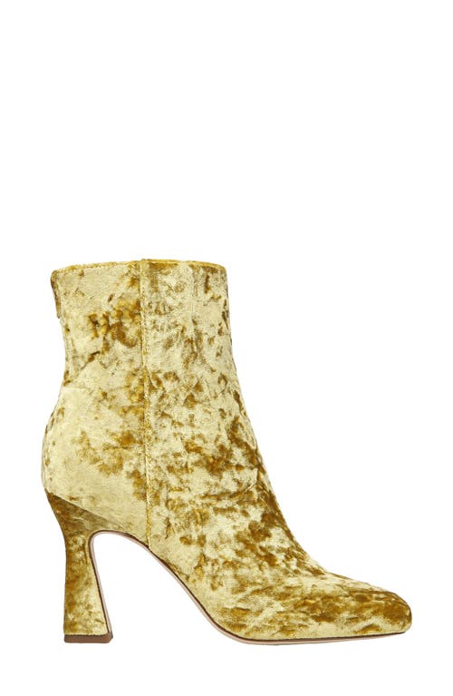 Circus Ny By Sam Edelman Emma Square Toe Bootie In Sun Yellow