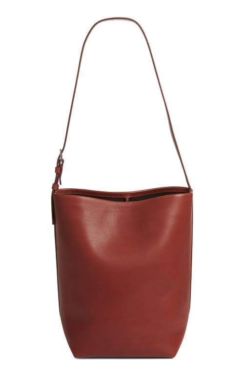 The Row Medium Park North/South Leather Tote in Cognac at Nordstrom