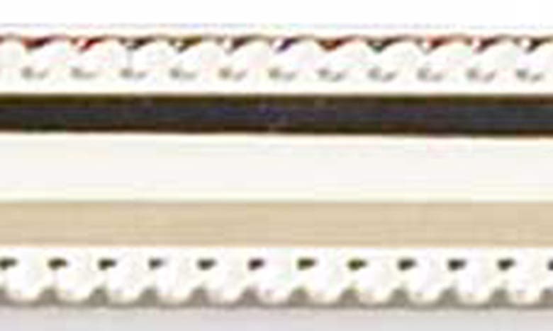 Lawrence Frames Silver Beaded Picture Frame In Silver