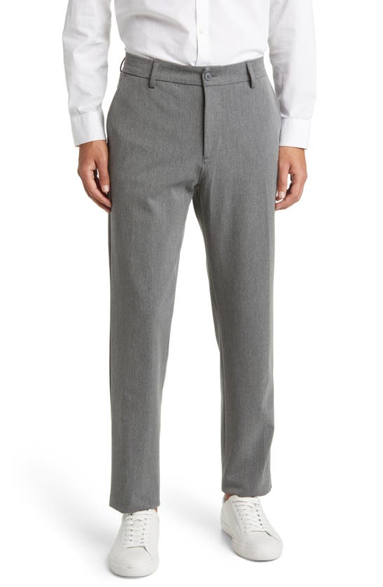 Les Deux Como Regular Fit Trousers In 3232-grey Melange