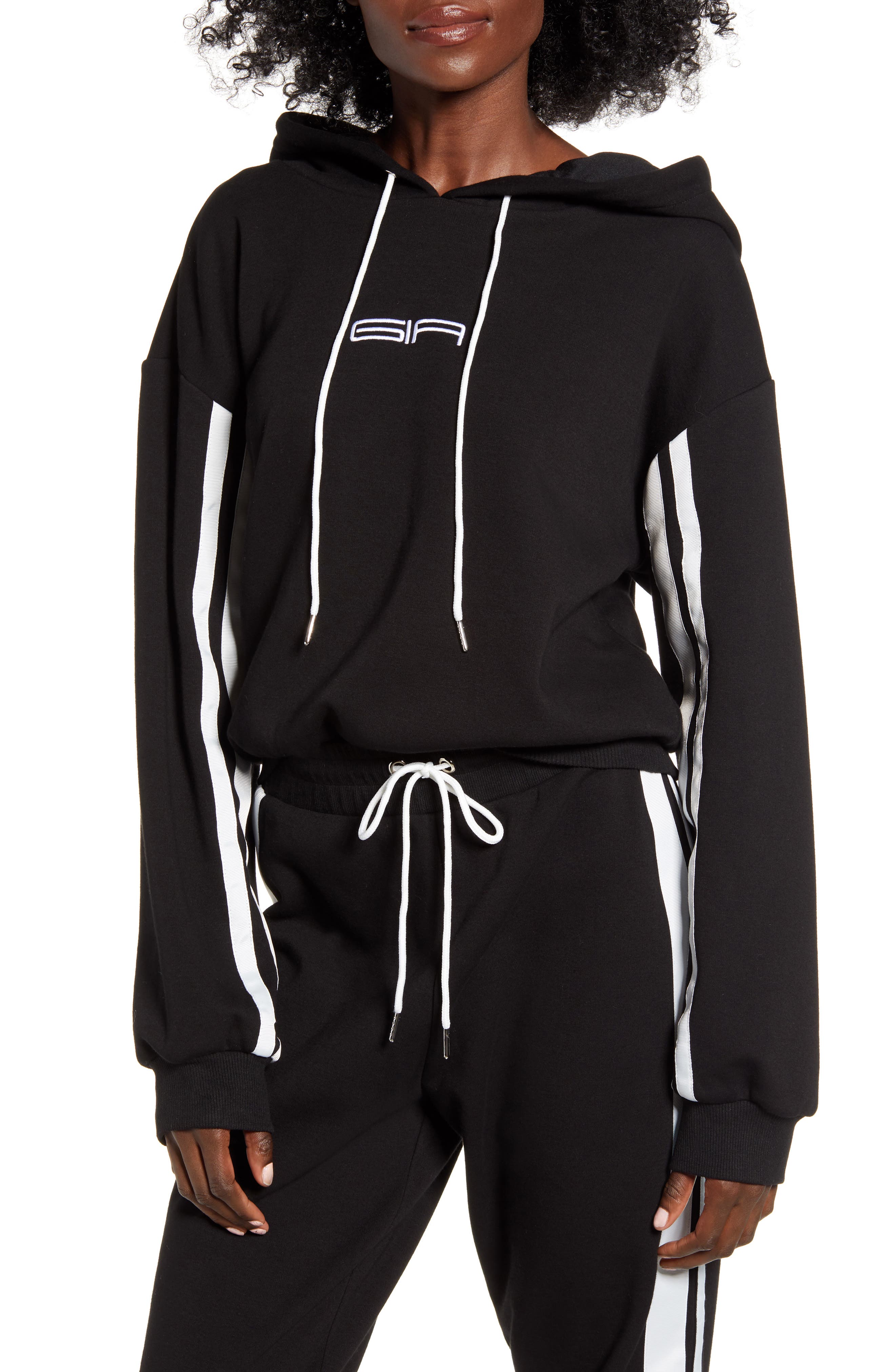 I.am.gia Striker Hoodie In Black | ModeSens