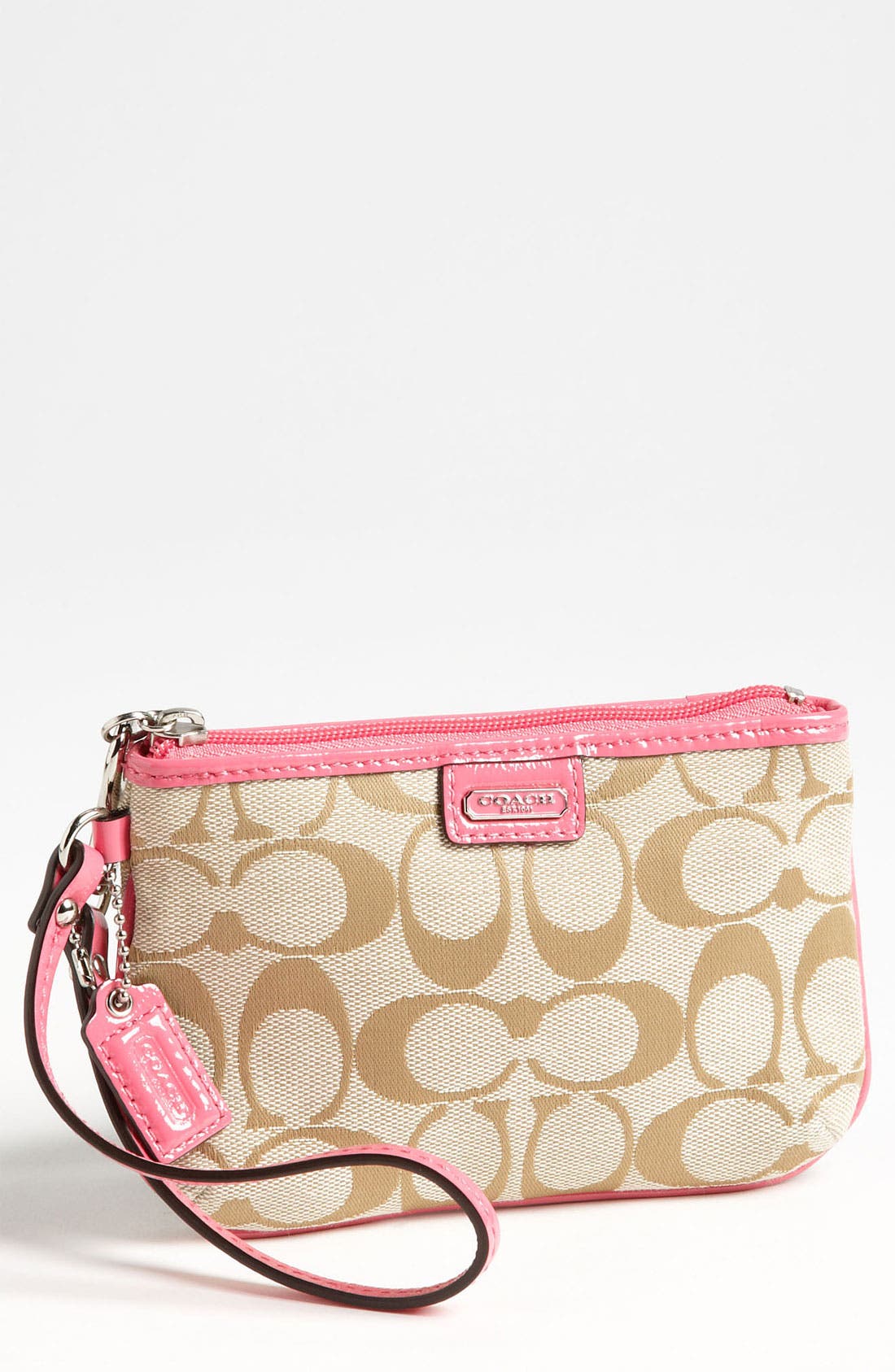 COACH 'Signature Small' Wristlet Nordstrom