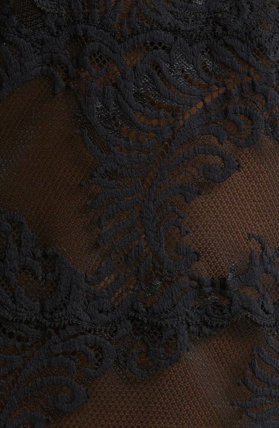 Natori Amara Lace Chemise In Black