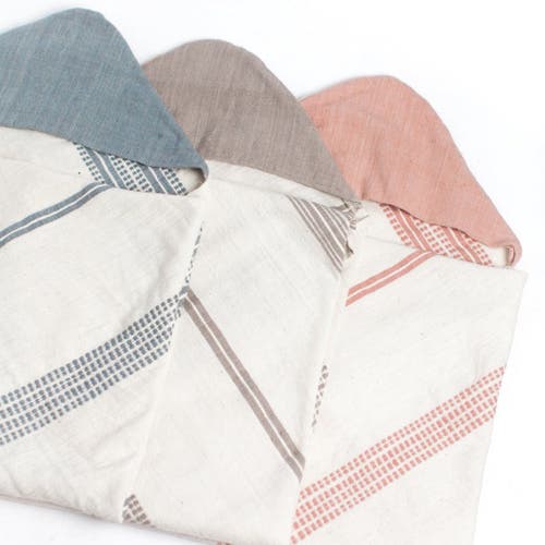 Creative Women Baby Hooded Towels In Light Blue