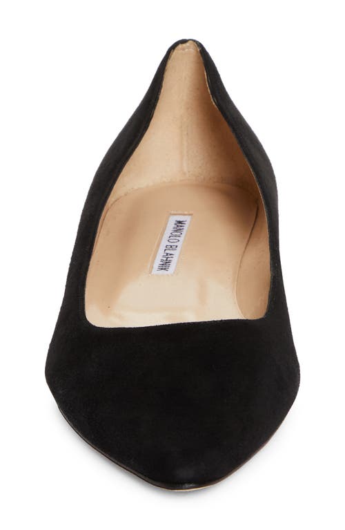 Shop Manolo Blahnik Bb Pump In Black