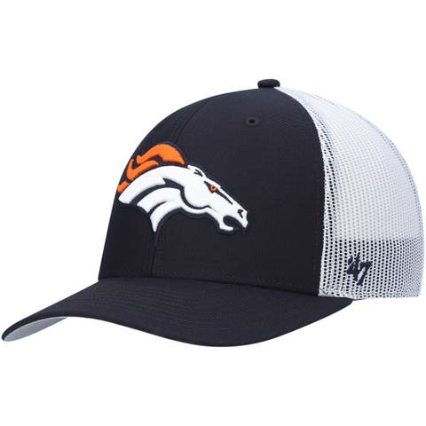 Men's New Era Navy Denver Broncos Crown 3X Super Bowl Champions 59FIFTY Fitted Hat