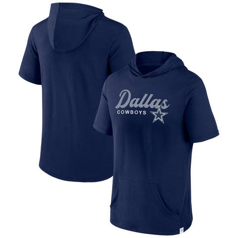 Men's Pro Standard Light Green Dallas Cowboys Neutrals Short Sleeve Pullover Hoodie Size: Medium