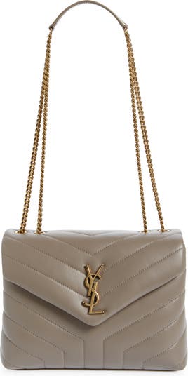 Small Loulou Chain Leather Shoulder Bag