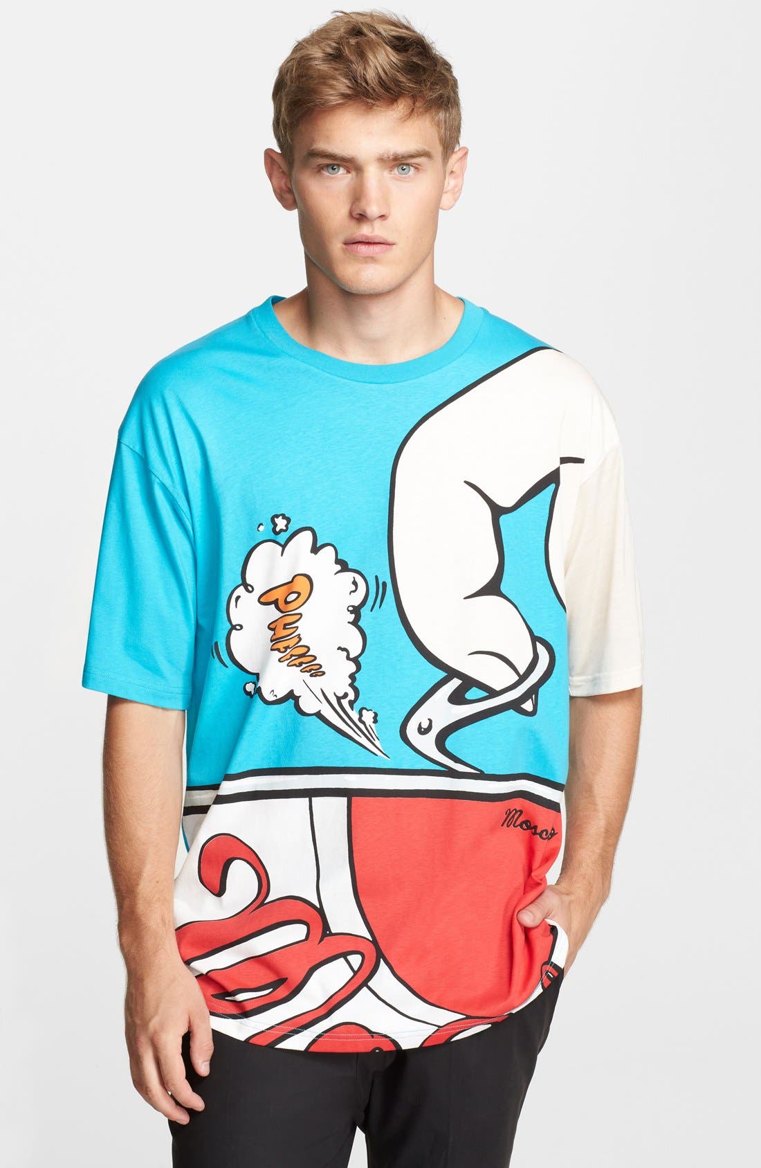 Moschino 'Drink Moschino' Oversize TShirt Nordstrom