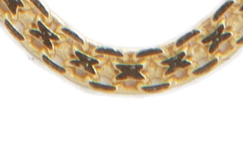 Argento Vivo Sterling Silver Mesh Chain Necklace In Gold