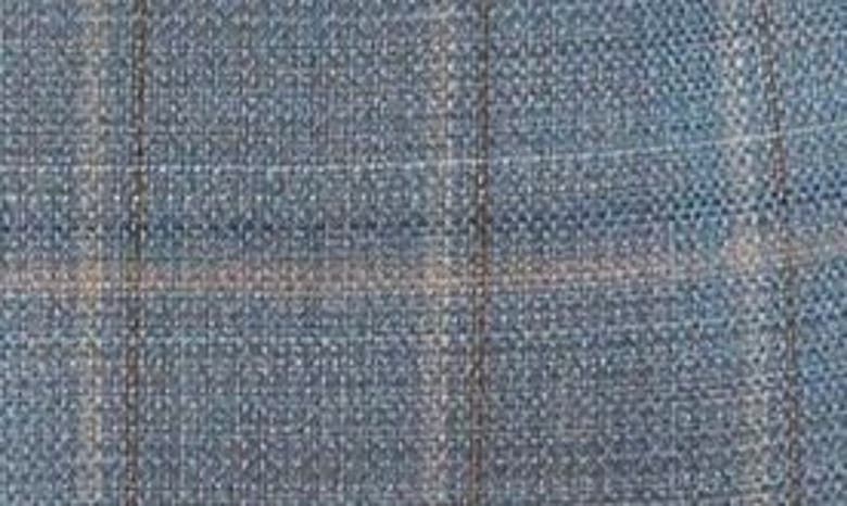 Shop Hugo Boss Hutson Plaid Virgin Wool Sport Coat In Open Blue