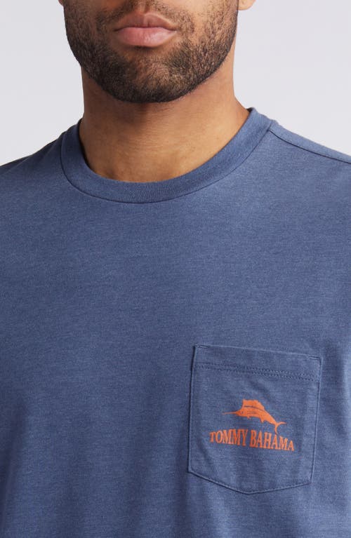 Shop Tommy Bahama Drive & Shine Graphic T-shirt In Navy Heather