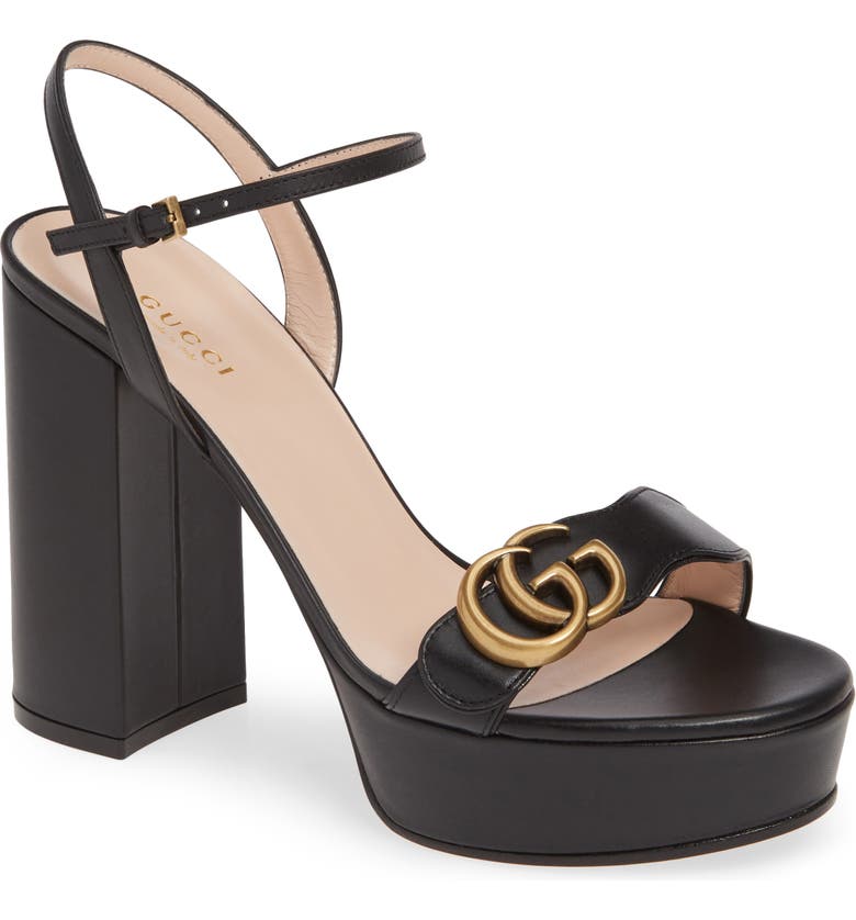 Gucci GG Marmont Platform Sandal (Women) | Nordstrom