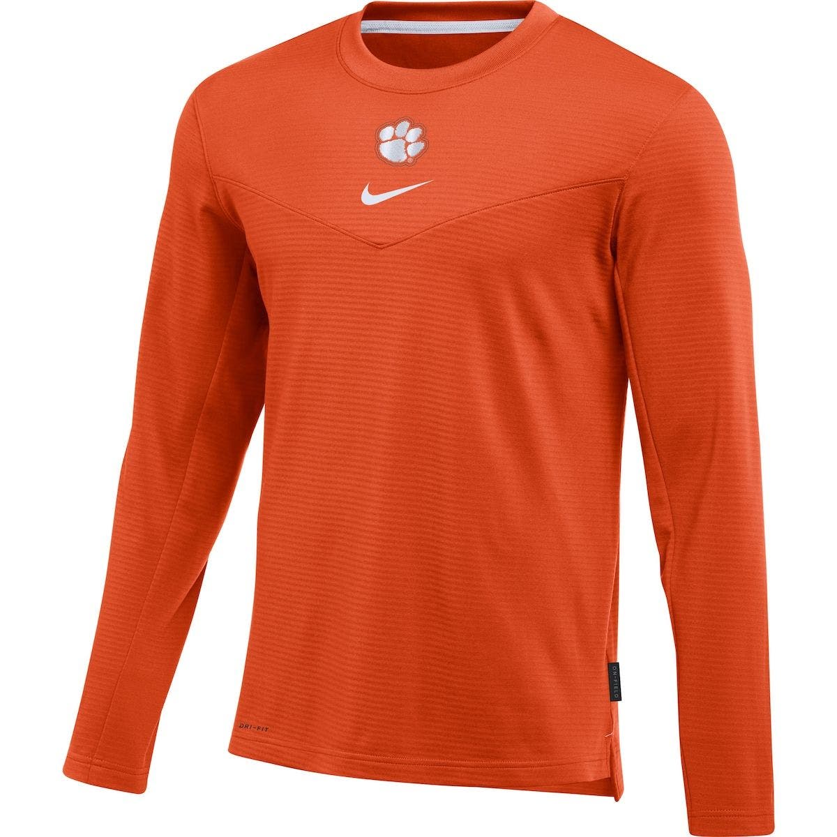 orange nike clemson sweatshirt