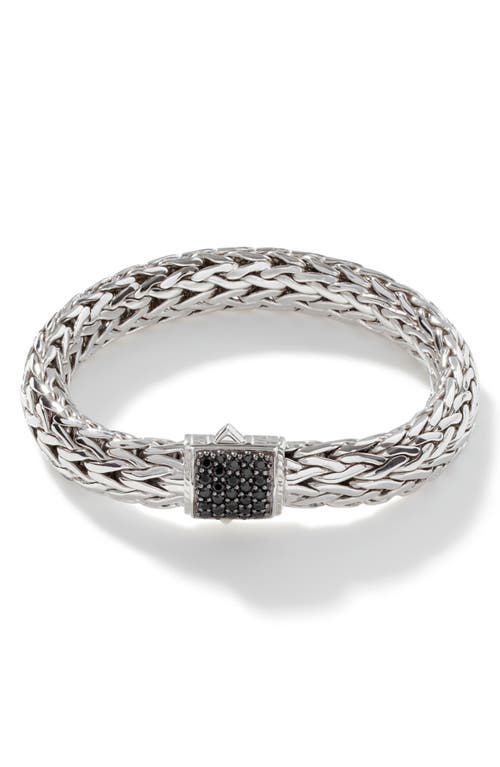 John Hardy Classic Chain Lava Rope Bracelet In Silver