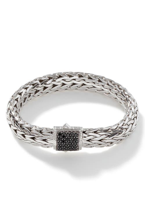 Shop John Hardy Classic Chain Lava Rope Bracelet In Silver