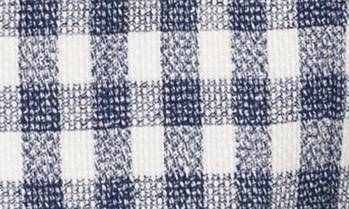 Tailorbyrd Textured Check Sport Coat In Ecru/navy