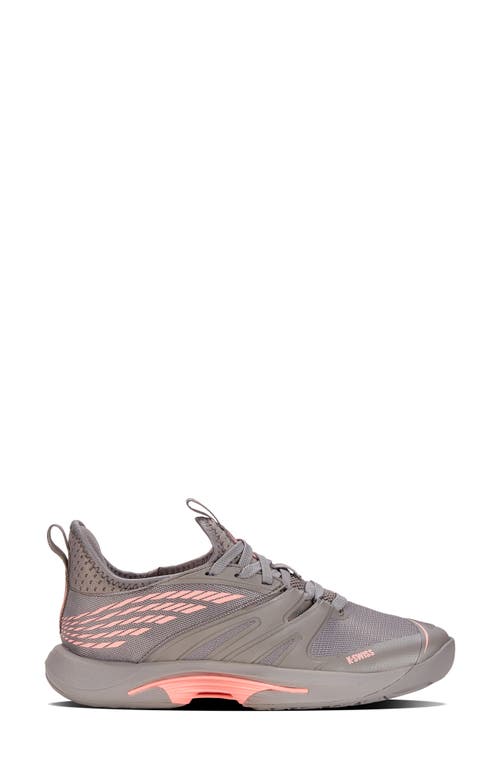 Shop K-swiss Speedtrac Sneaker In Grey/peach