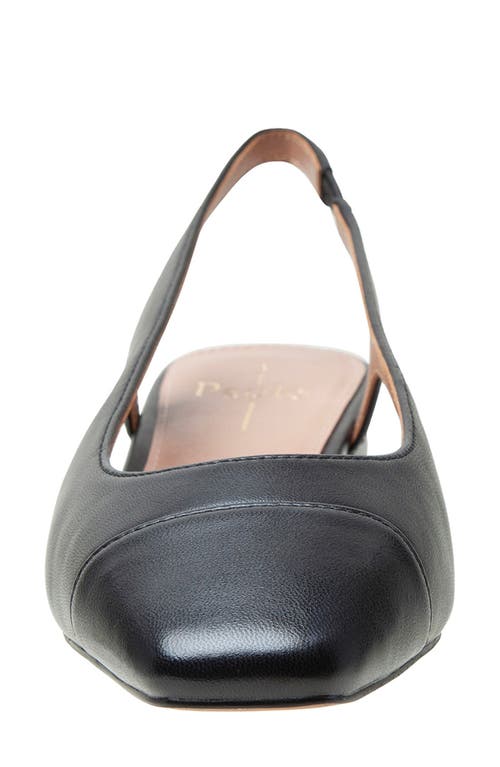 Linea Paolo Charley Slingback Pump In Black