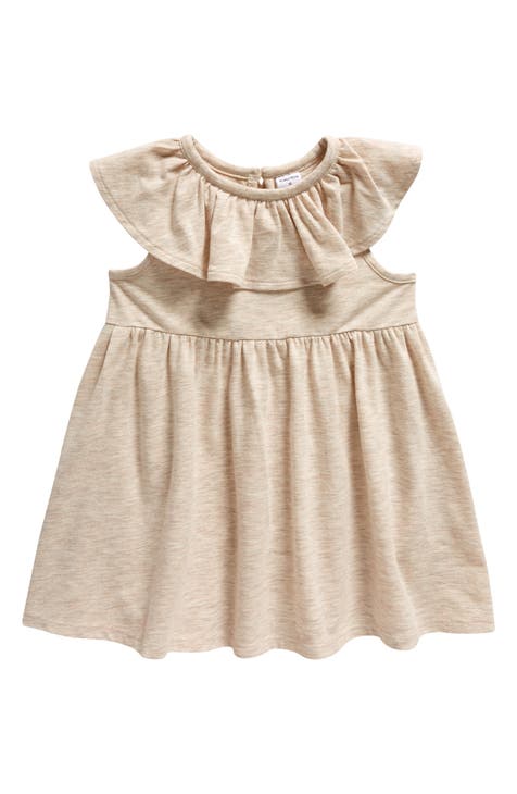 Ruffle Cotton Blend Dress (Baby)