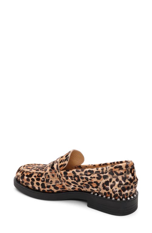 Shop Ash Winona Penny Loafer In Natural Multi