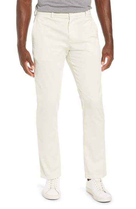 Polo Ralph Lauren 100% Linen Pants Mens 32 x 28 White Cream Half Cargo