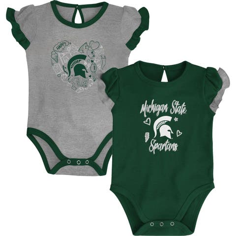 Newborn & Infant Midnight Green/Black Philadelphia Eagles Eat Sleep Drool  Football Three-Piece Bodysuit Set