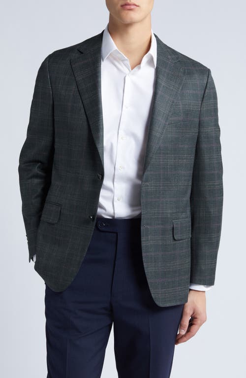 Tailored Fit Plaid Wool