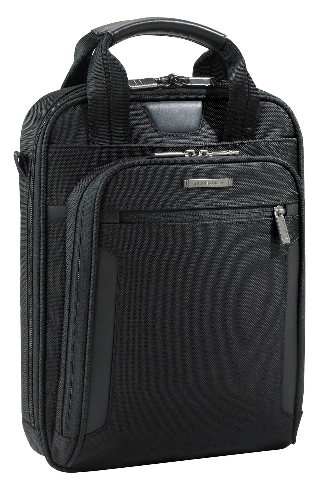 Briggs & Riley 'Small' Vertical Ballistic Nylon Briefcase (14 Inch) Nordstrom