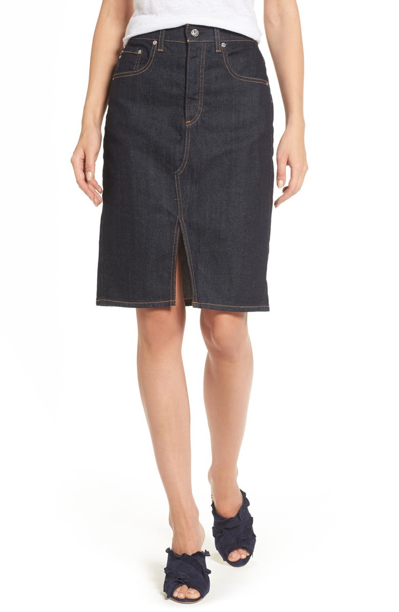 AG Emery High Waist Denim Skirt | Nordstrom
