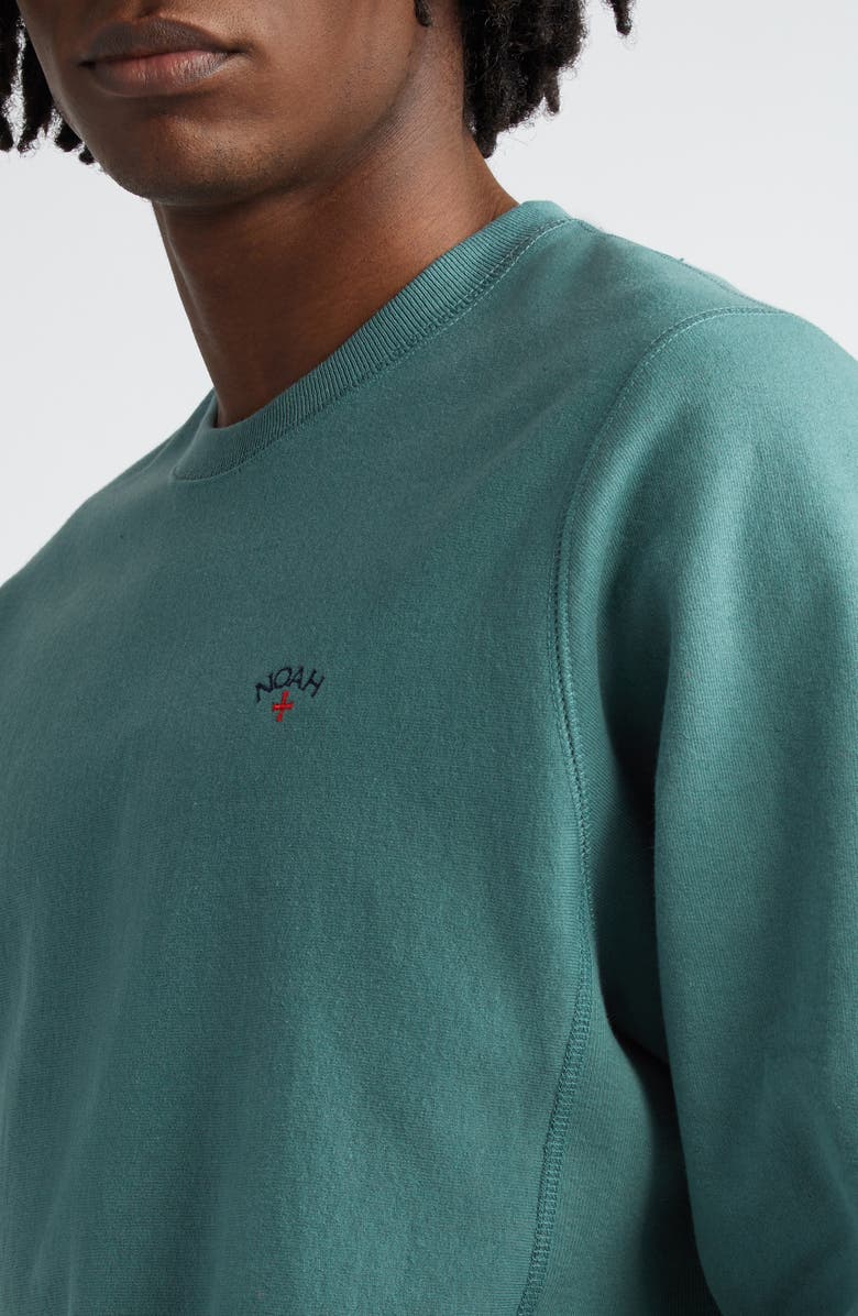 Noah Classic Cotton French Terry Crewneck Sweatshirt, Alternate, color, 