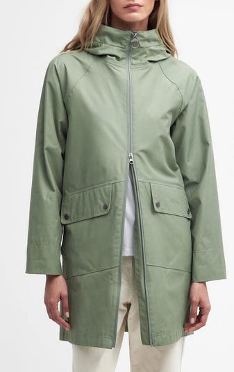 Sage green best sale raincoat