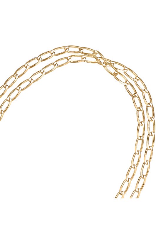 Shop Lana Biography Layered Chain Necklace In Yellow Gold