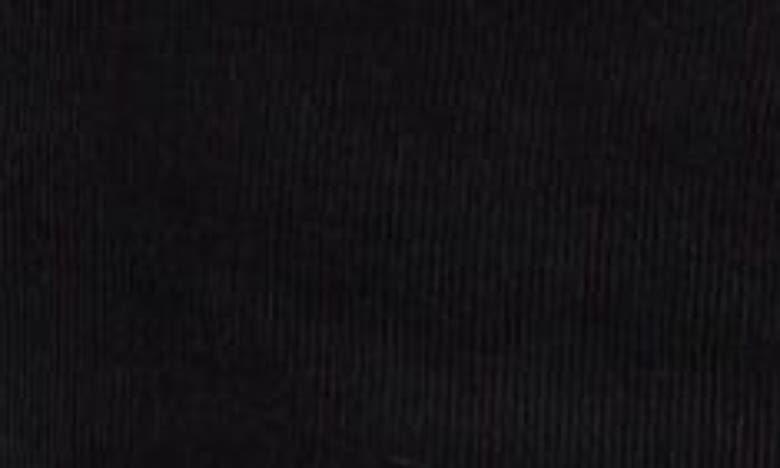 Ag Alexxis High Waist Extended Straight Leg Corduroy Pants In Super Black