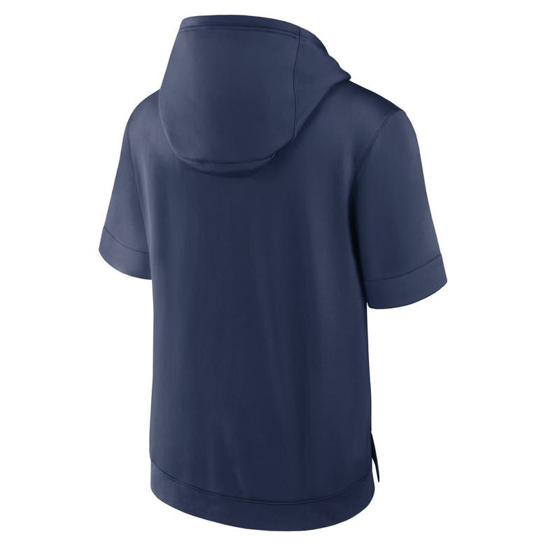 Shop Nike Navy Seattle Mariners Tri Code Lockup Short Sleeve Pullover Hoodie
