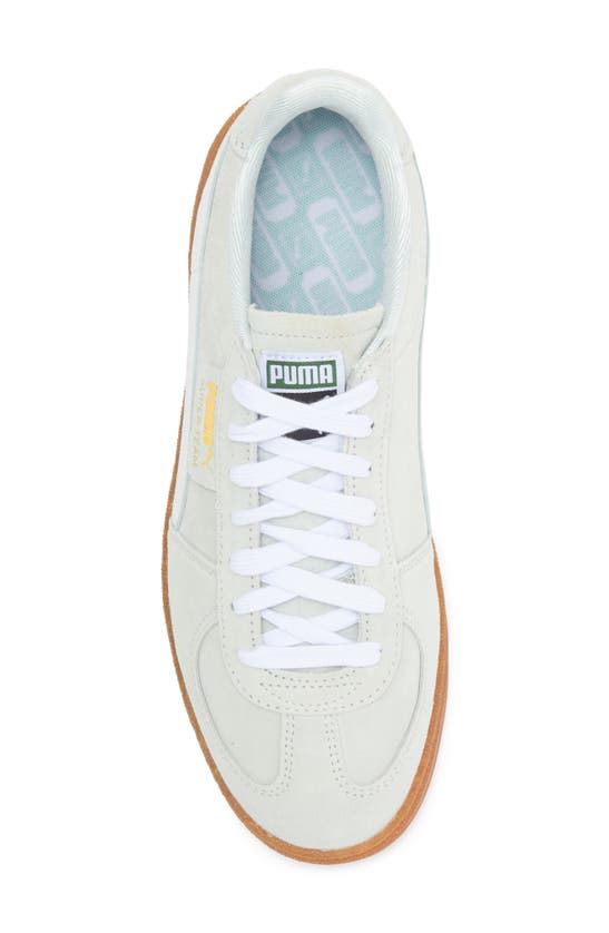 Shop Puma Super Team Suede Sneaker In Blue Skies- White-gum