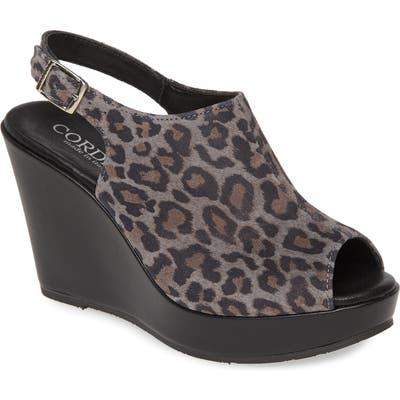 Cordani Leesa Wedge Sandal - Grey