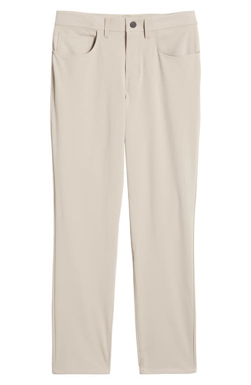 Shop Zella Commuter Pants In Tan Aluminum