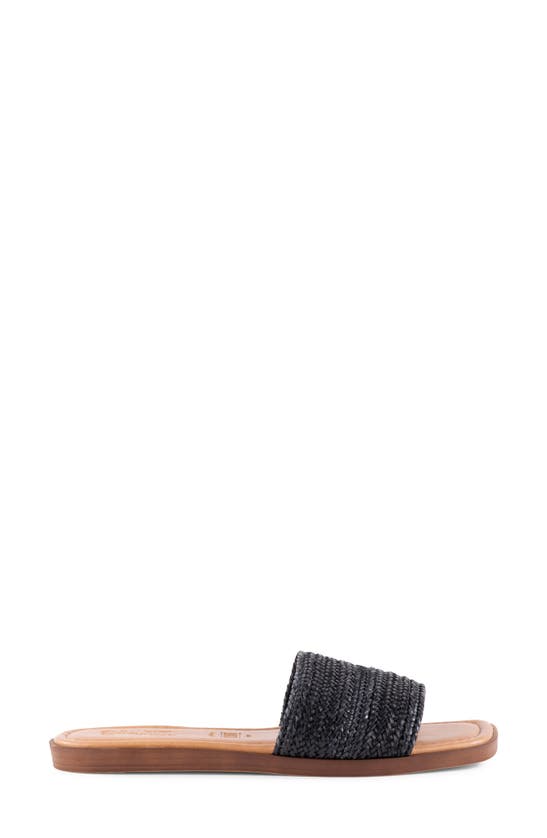Seychelles Palms Perfection Slide Sandal In Black