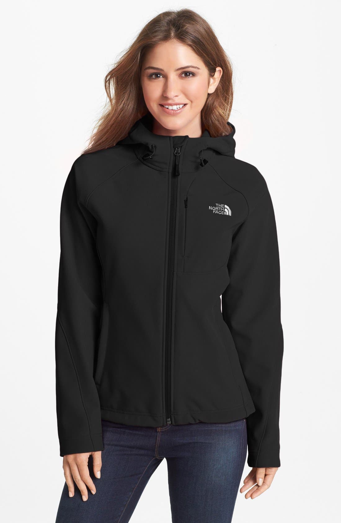 The North Face 'Apex Bionic' Hooded Soft Shell Jacket Nordstrom