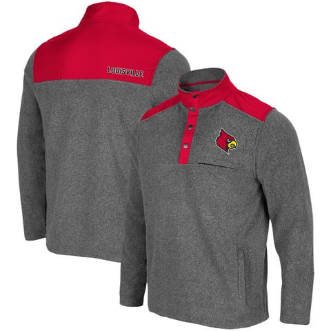 Louisville Cardinals adidas Climalite Sweatshirt Women's Red New XS