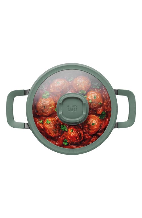 Berghoff Leo Forest Nonstick 2.9-quart Covered Stockpot In Gray
