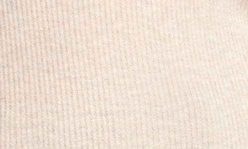 Karen Kane Ribbed Turtleneck Top In Oatmeal In Neutral