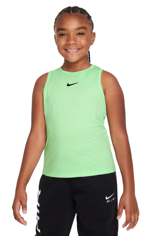 Shop Nike Kids' Dri-fit Victory Tank In Vapor Green/black