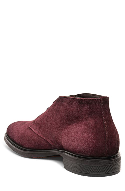 Santoni Chukka Boot In Burgundy