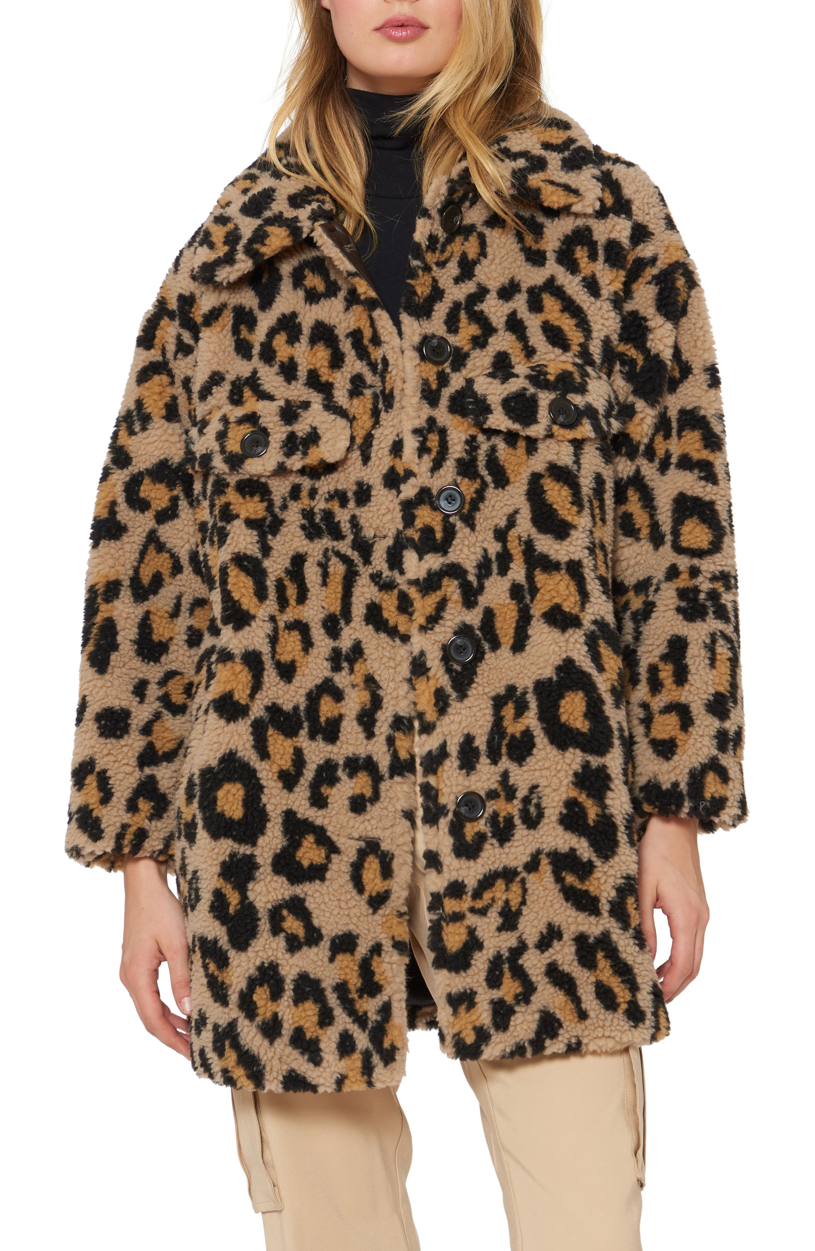 sanctuary leopard jacket