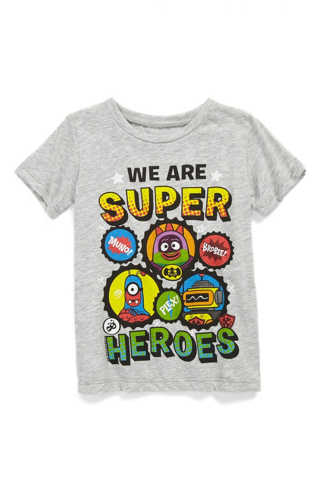 Mighty Fine 'We Are Super Heroes' TShirt (Toddler Boys) Nordstrom